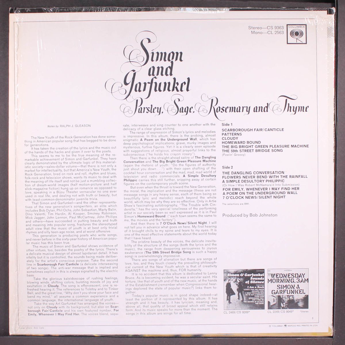 parsley, sage, rosemary & thyme by SIMON & GARFUNKEL