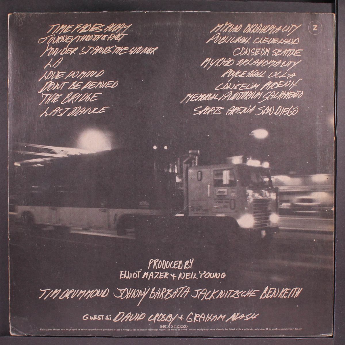 time fades away by NEIL YOUNG