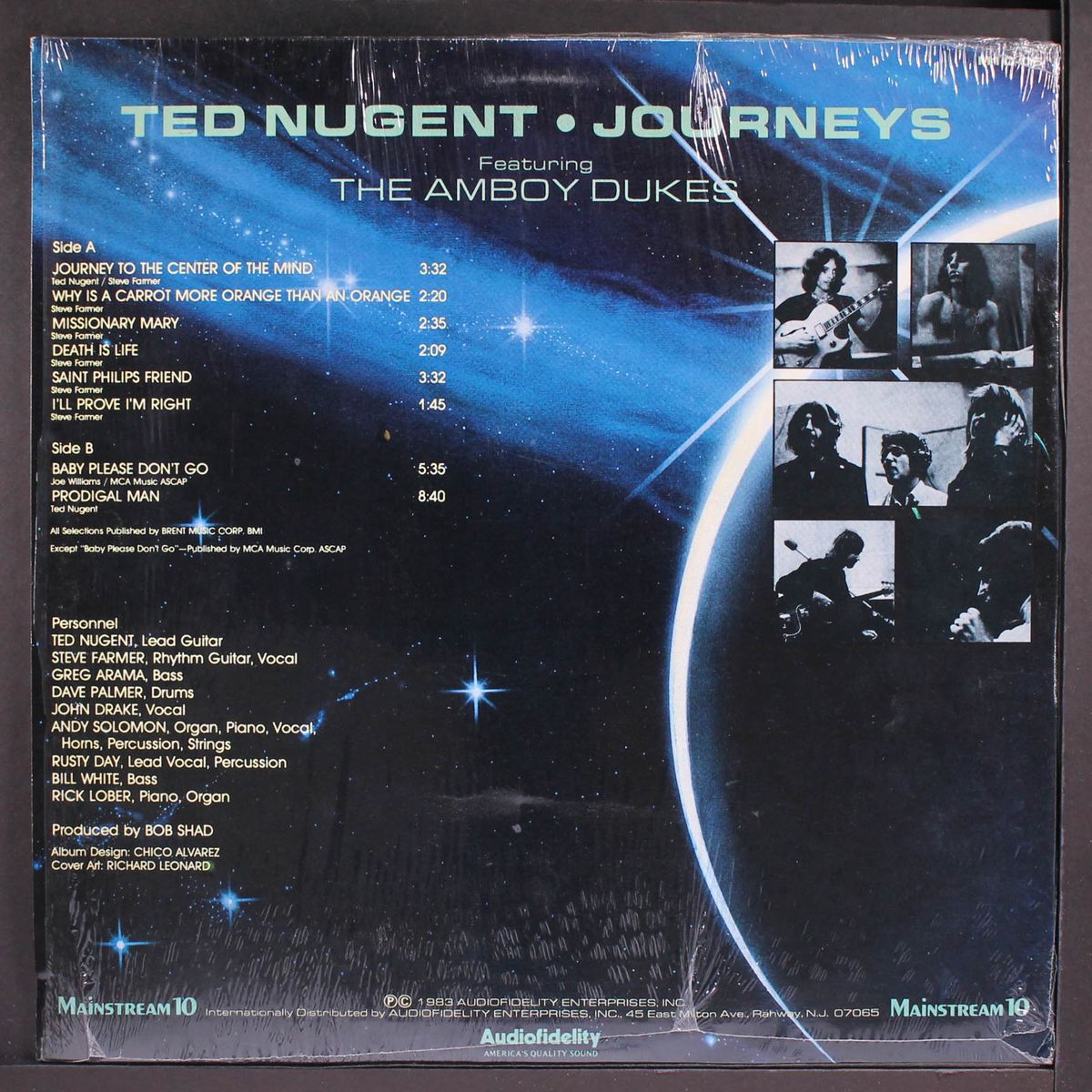 journeys by TED NUGENT & AMBOY DUKES