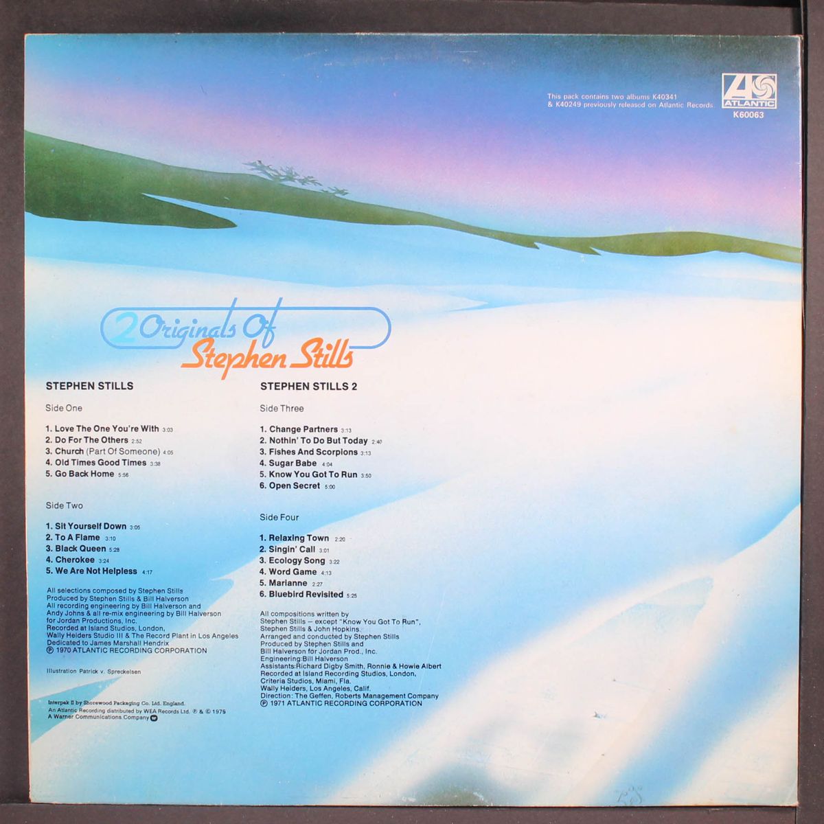 2 originals of by STEPHEN STILLS