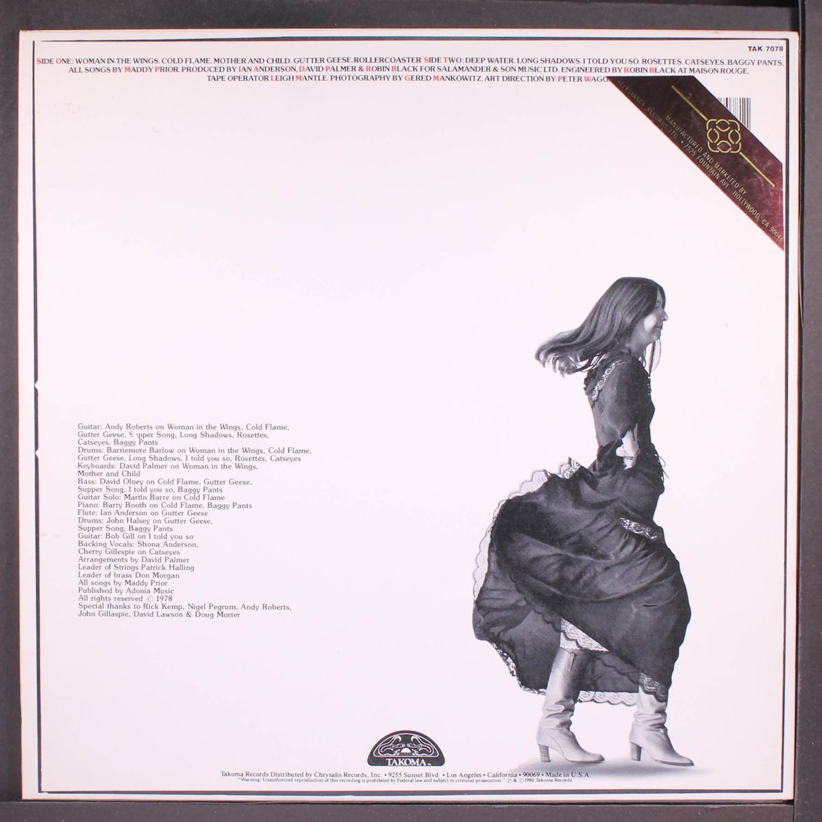 woman in the wings by MADDY PRIOR
