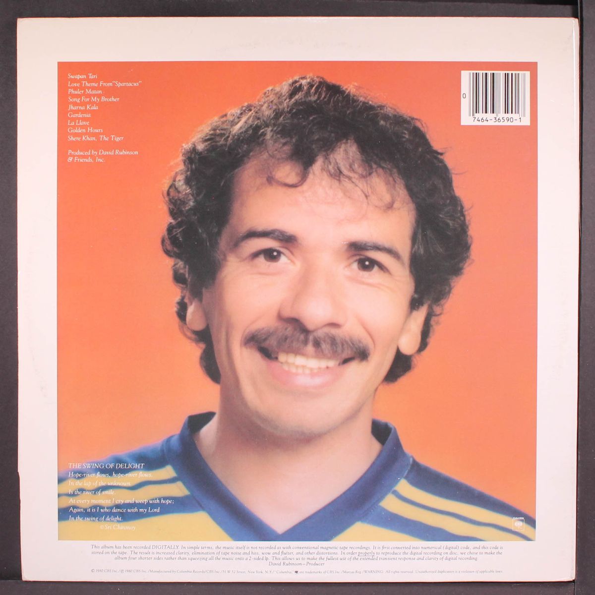 the swing of delight by CARLOS SANTANA