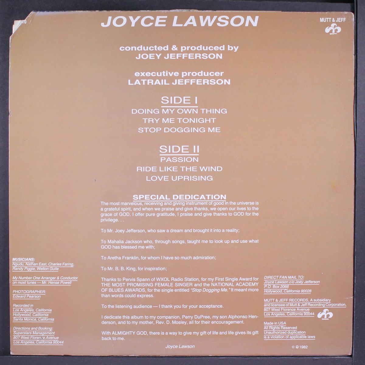 joyce lawson by JOYCE LAWSON