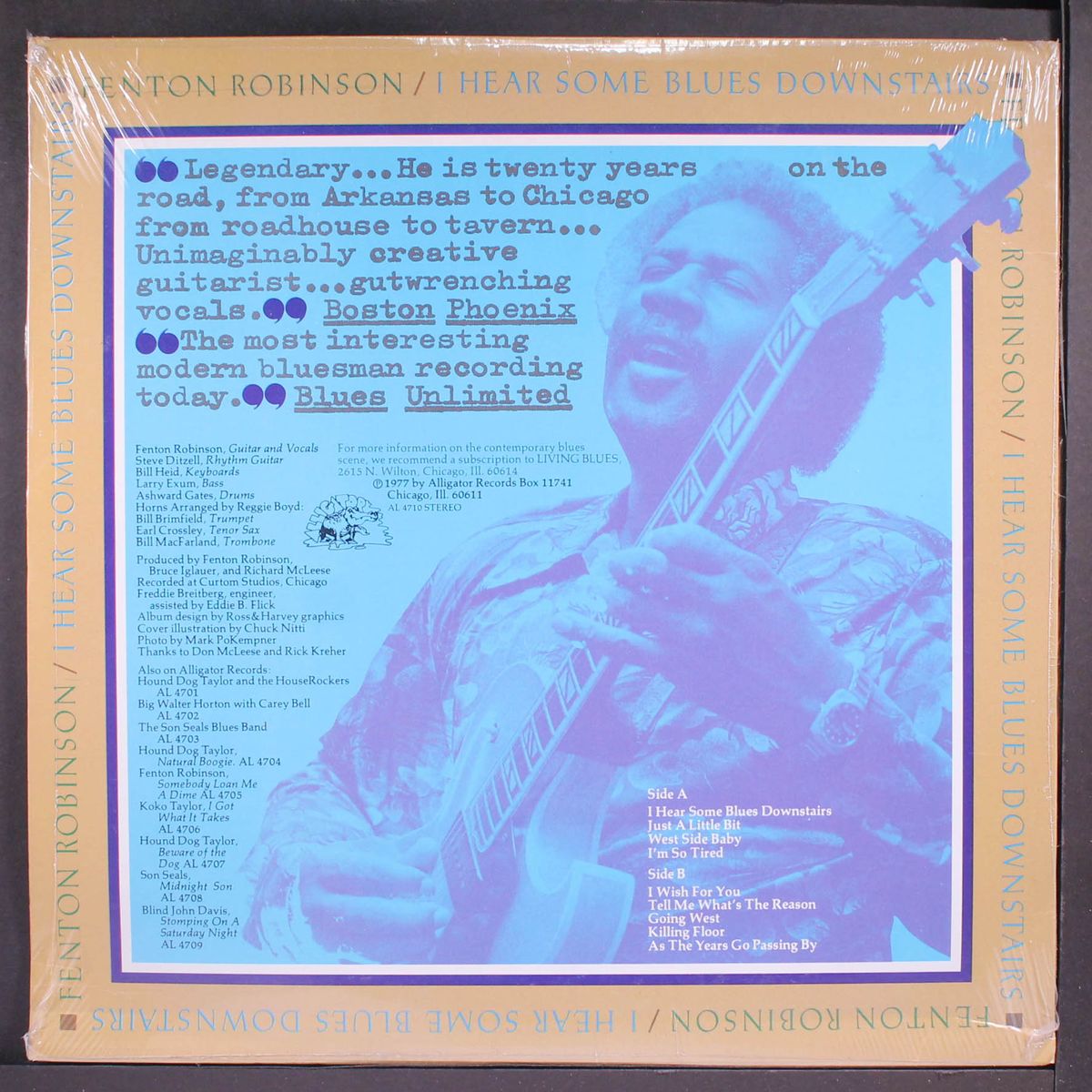 i hear some blues downstairs by FENTON ROBINSON