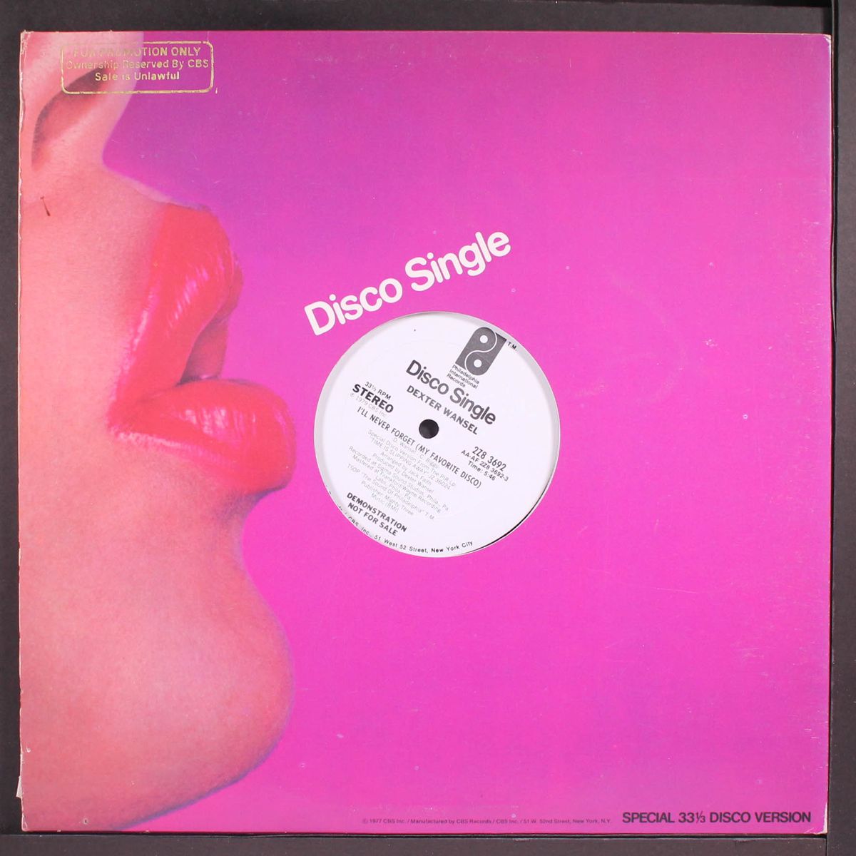 i'll never forget / it's been cool by DEXTER WANSEL