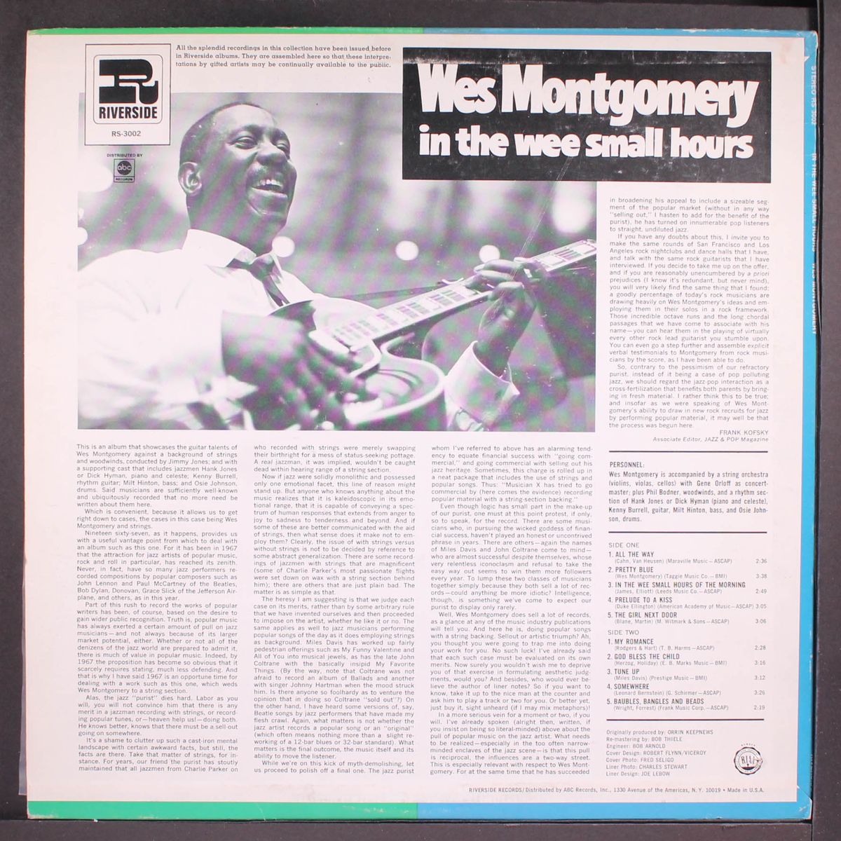 in the wee small hours by WES MONTGOMERY