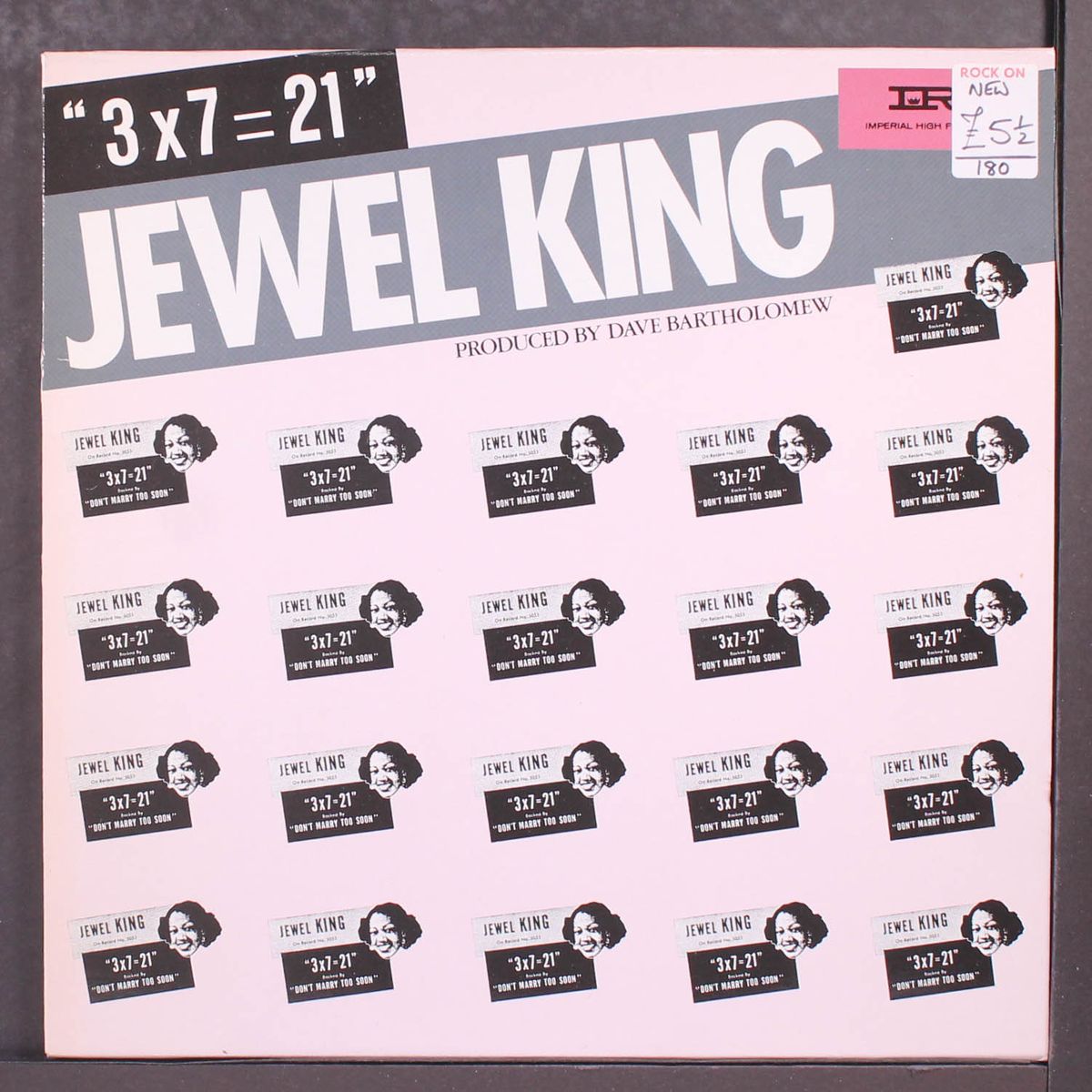 3 x 7 = 21 by JEWEL KING