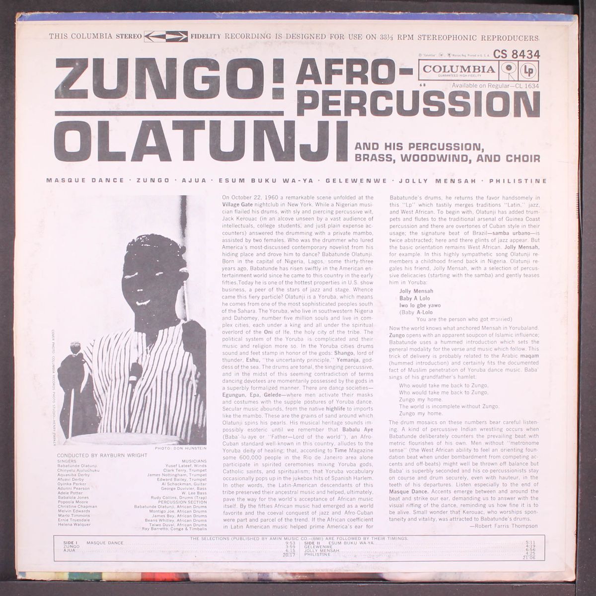 afro percussion zungo! by OLATUNJI