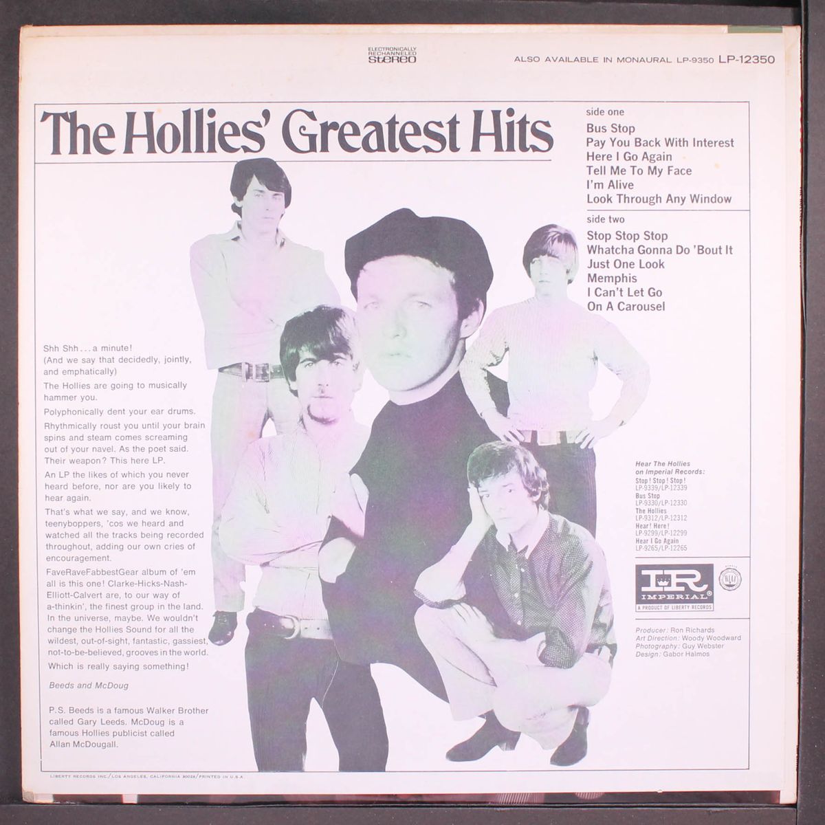 greatest hits by HOLLIES