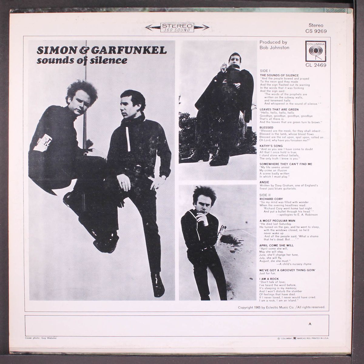 sounds of silence by SIMON & GARFUNKEL