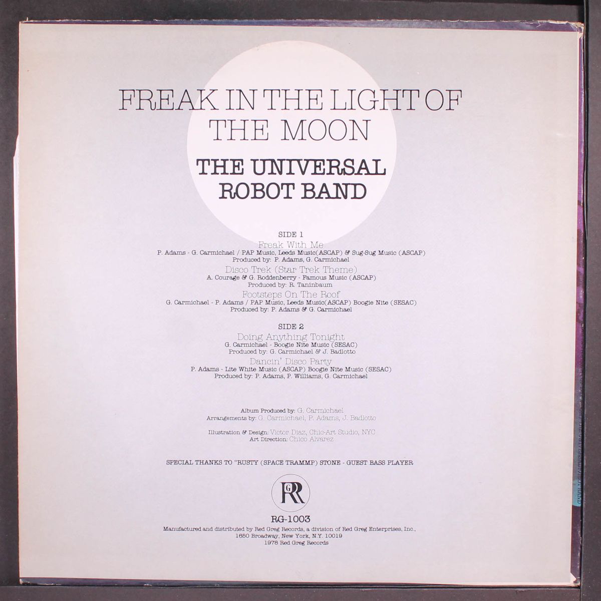 freak in the light of the moon by UNIVERSAL ROBOT BAND