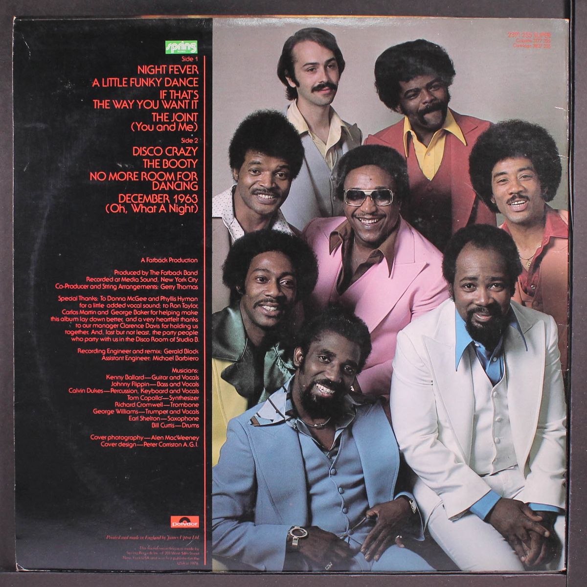 night fever by FATBACK BAND
