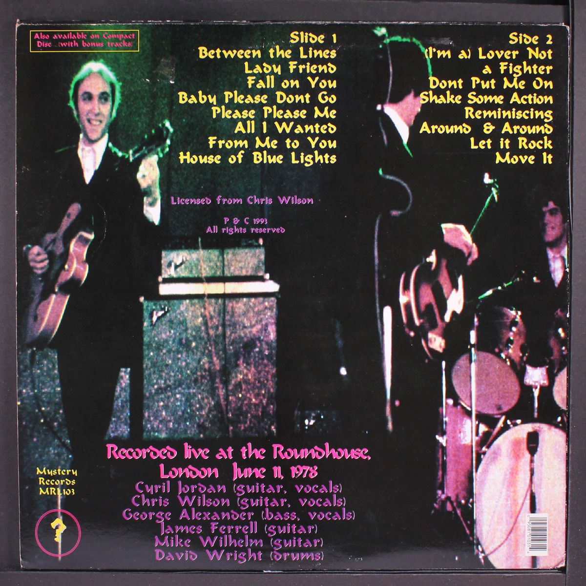rockin' at the roundhouse london 1978 by FLAMIN' GROOVIES