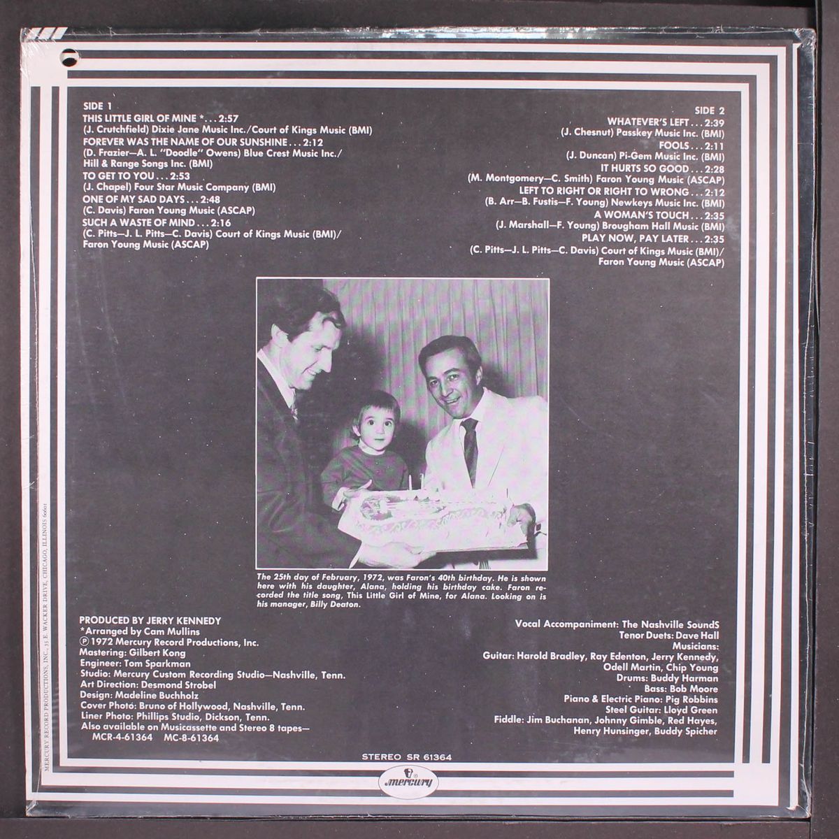 this little girl of mine by FARON YOUNG