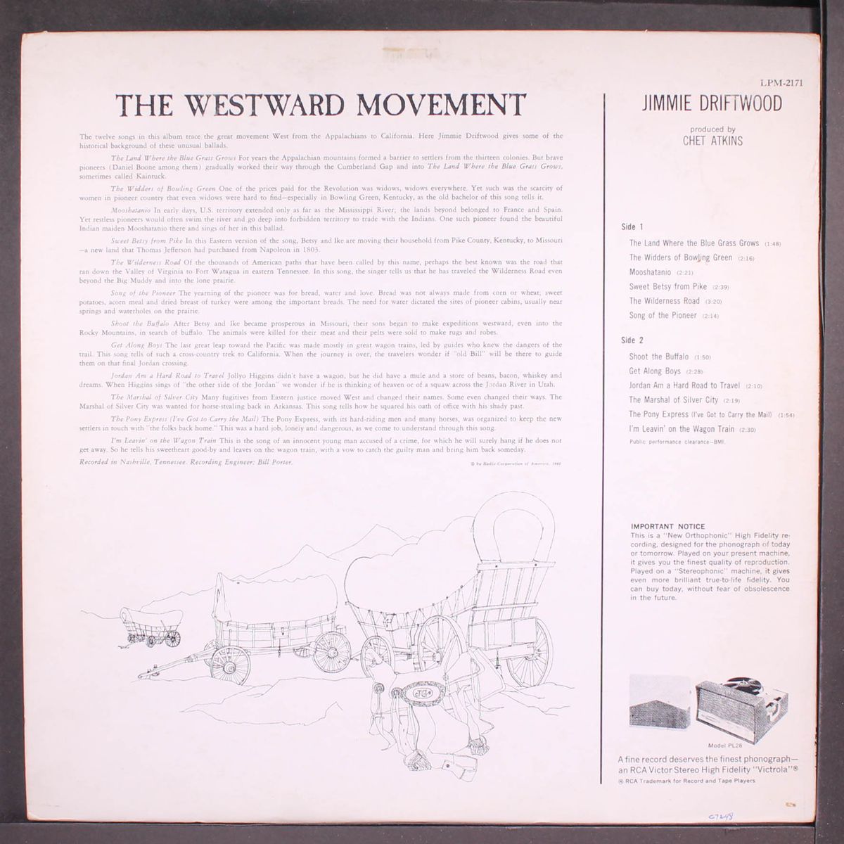 the westward movement by JIMMY DRIFTWOOD