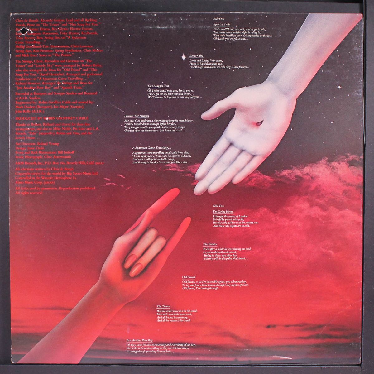 spanish train and other stories by CHRIS DE BURGH