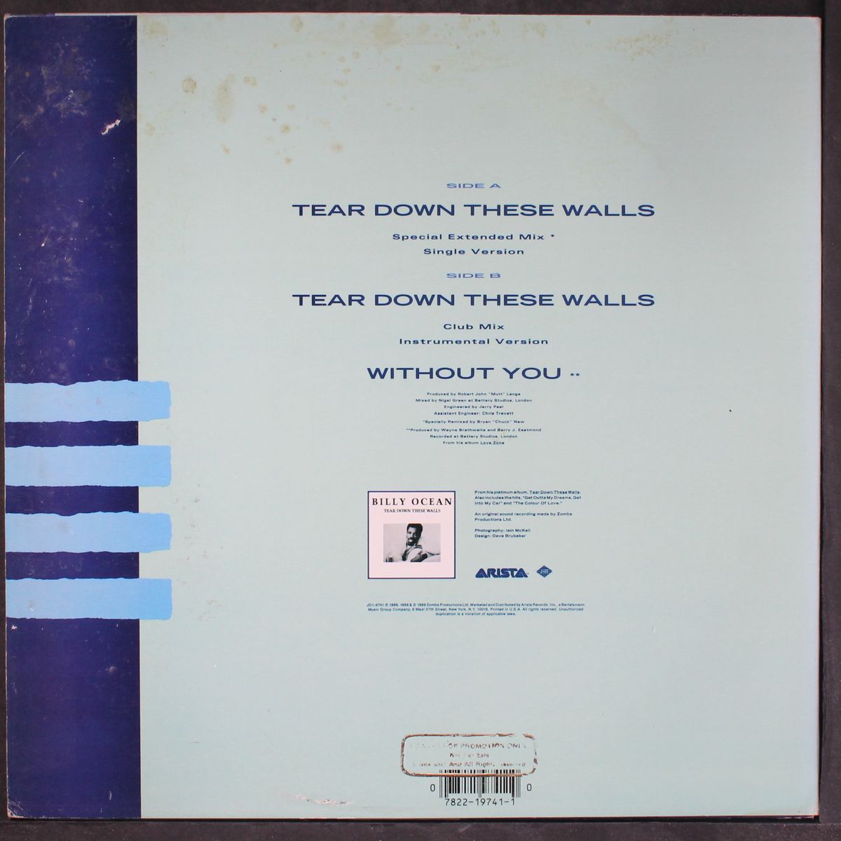 tear down these walls by BILLY OCEAN