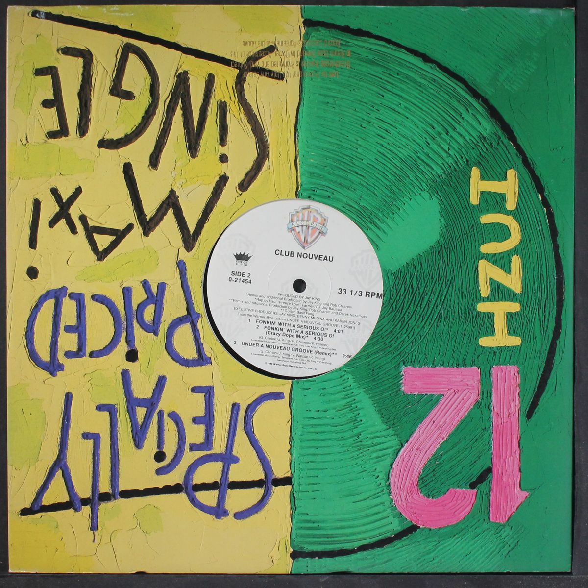 under a nouveau groove / fonkin' with a serious o! by CLUB NOUVEAU