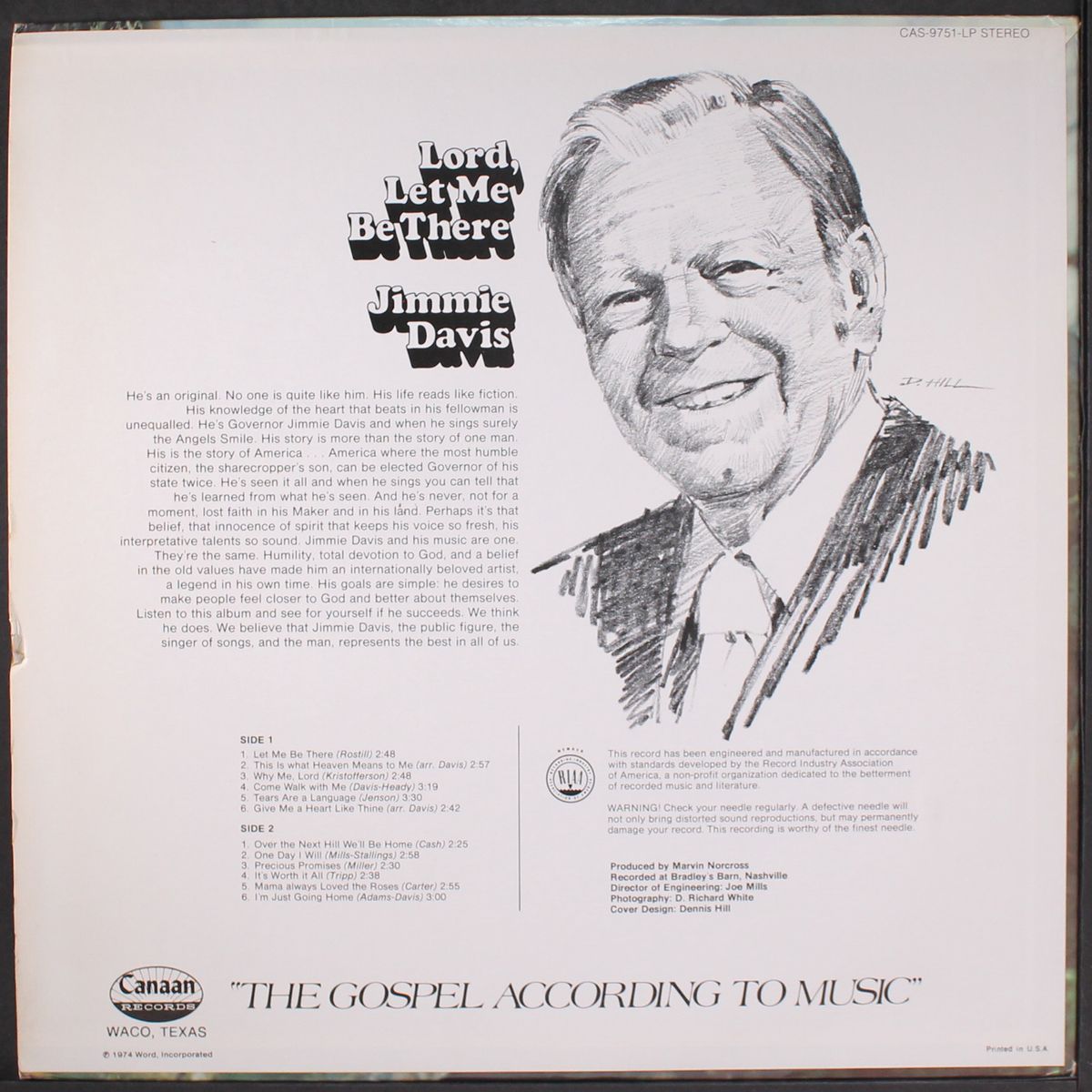lord, let me be there by JIMMIE DAVIS