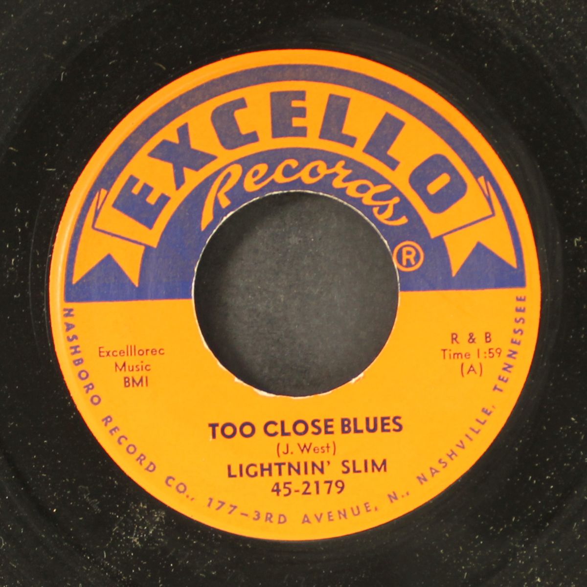 too close blues / my little angel chile by LIGHTNIN' SLIM