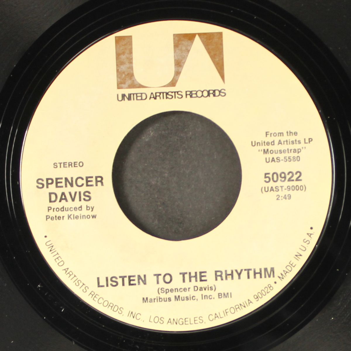listen to the rhythm / sunday walk in the rain by SPENCER DAVIS