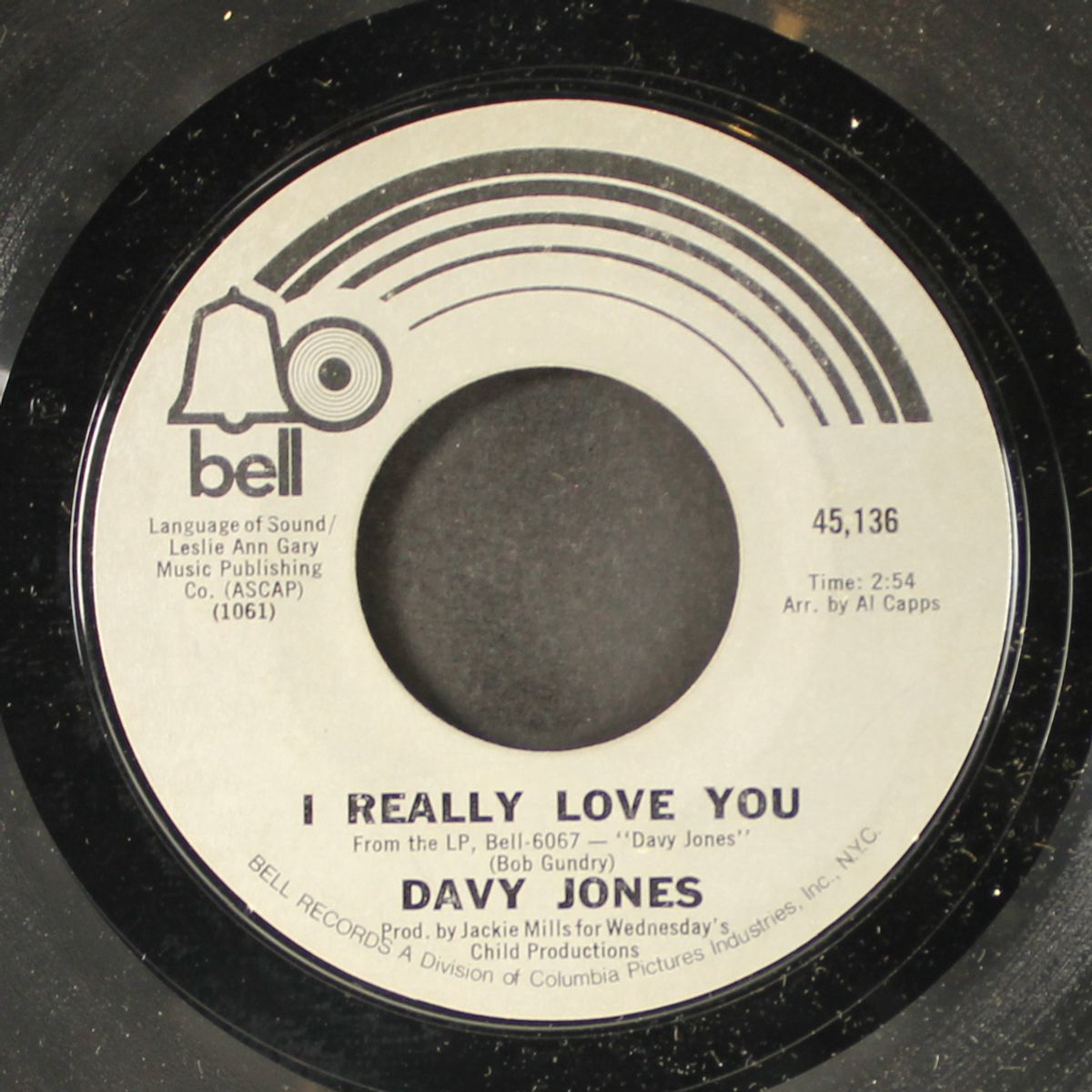 i really love you / sitting in the apple tree by DAVY JONES