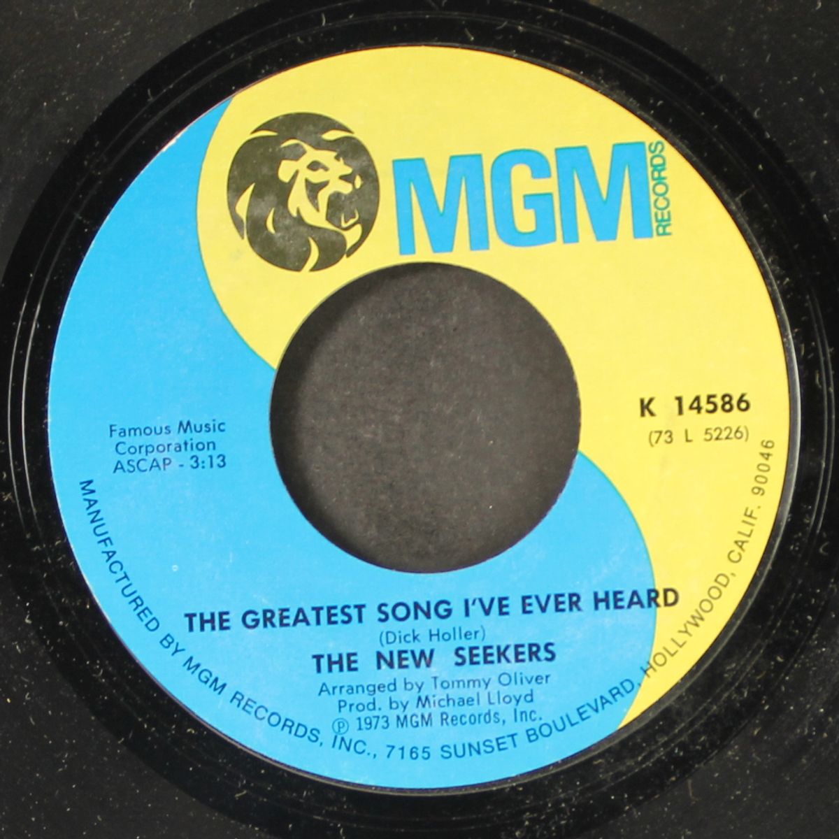 the greatest song i've ever heard / a woman grows by NEW SEEKERS