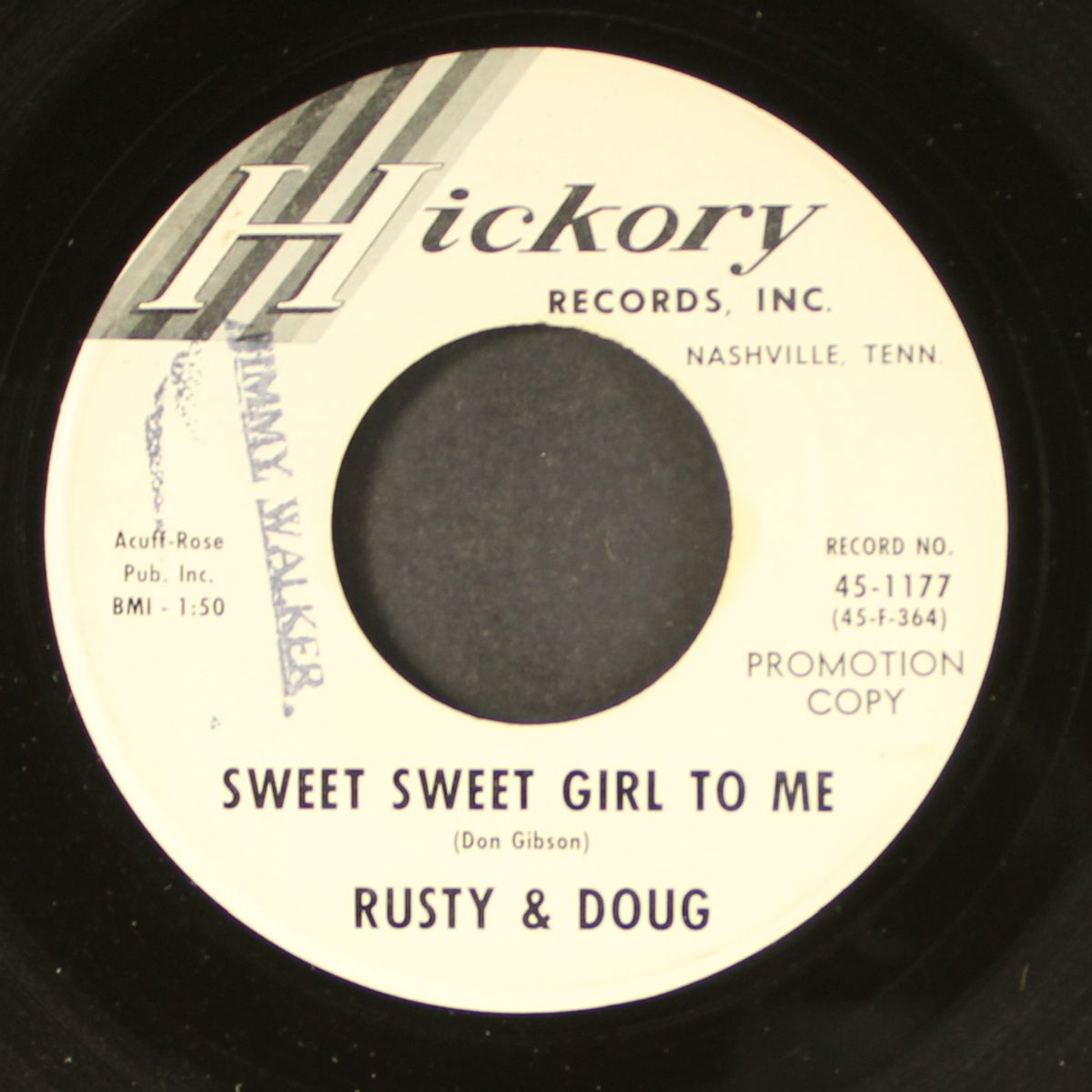 cajun joe / sweet sweet girl to me by RUSTY & DOUG
