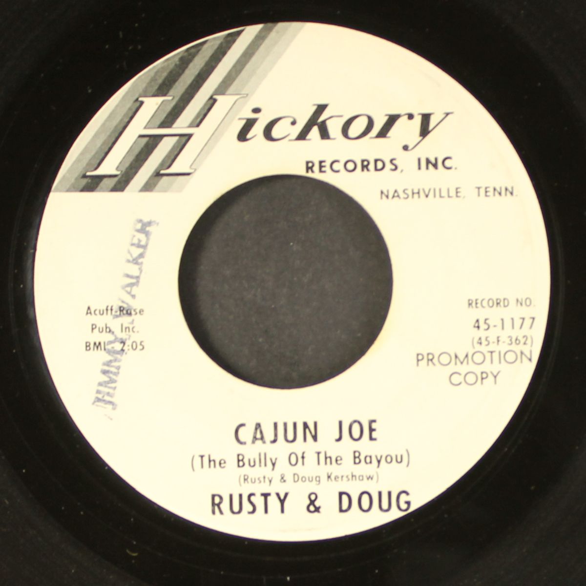 cajun joe / sweet sweet girl to me by RUSTY & DOUG