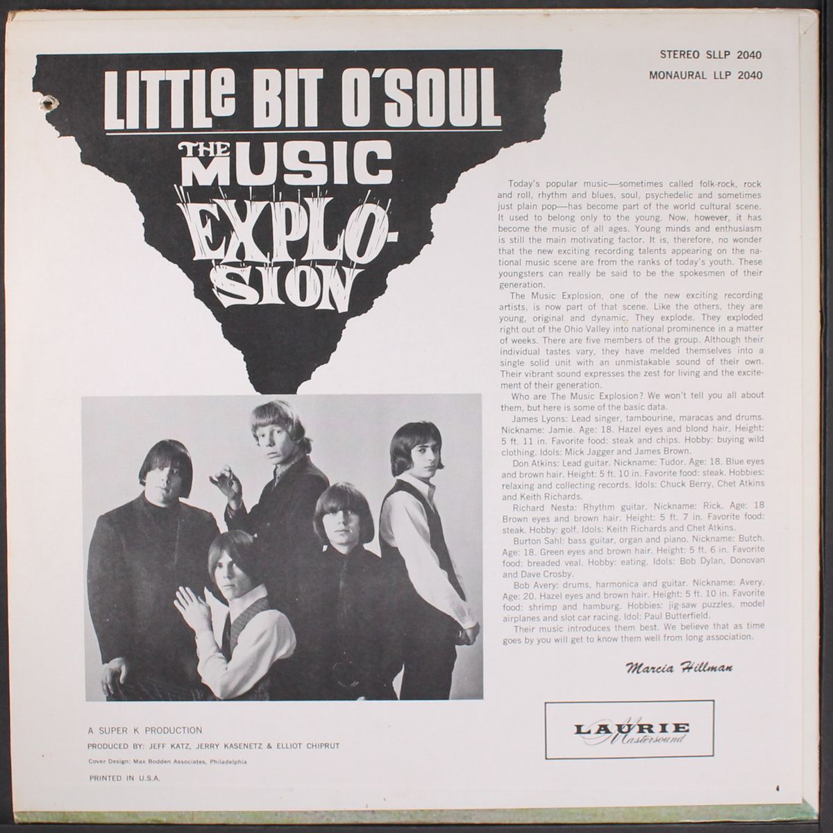 little bit o'soul by MUSIC EXPLOSION