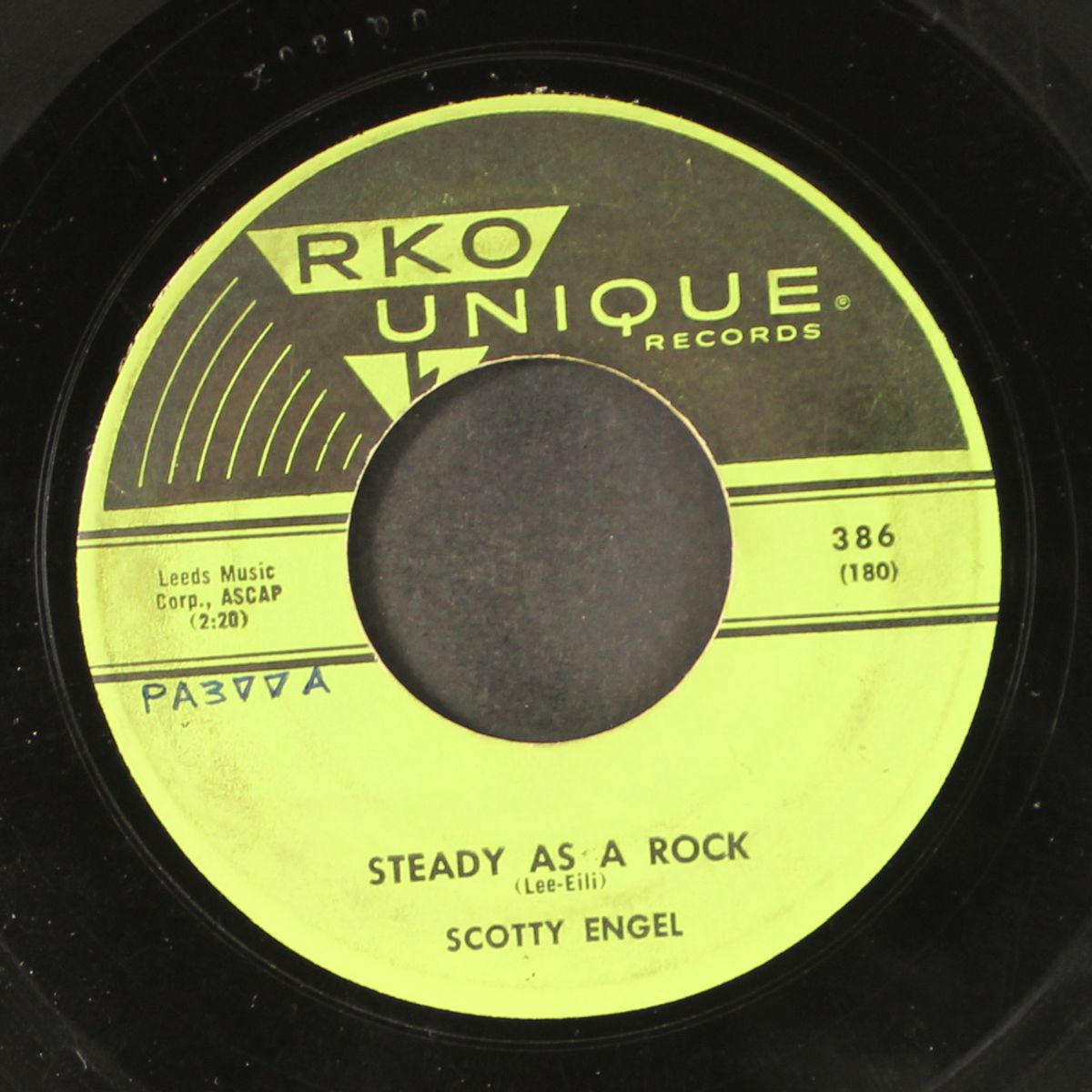 when is a boy a man? / steady as a rock by SCOTTY ENGEL