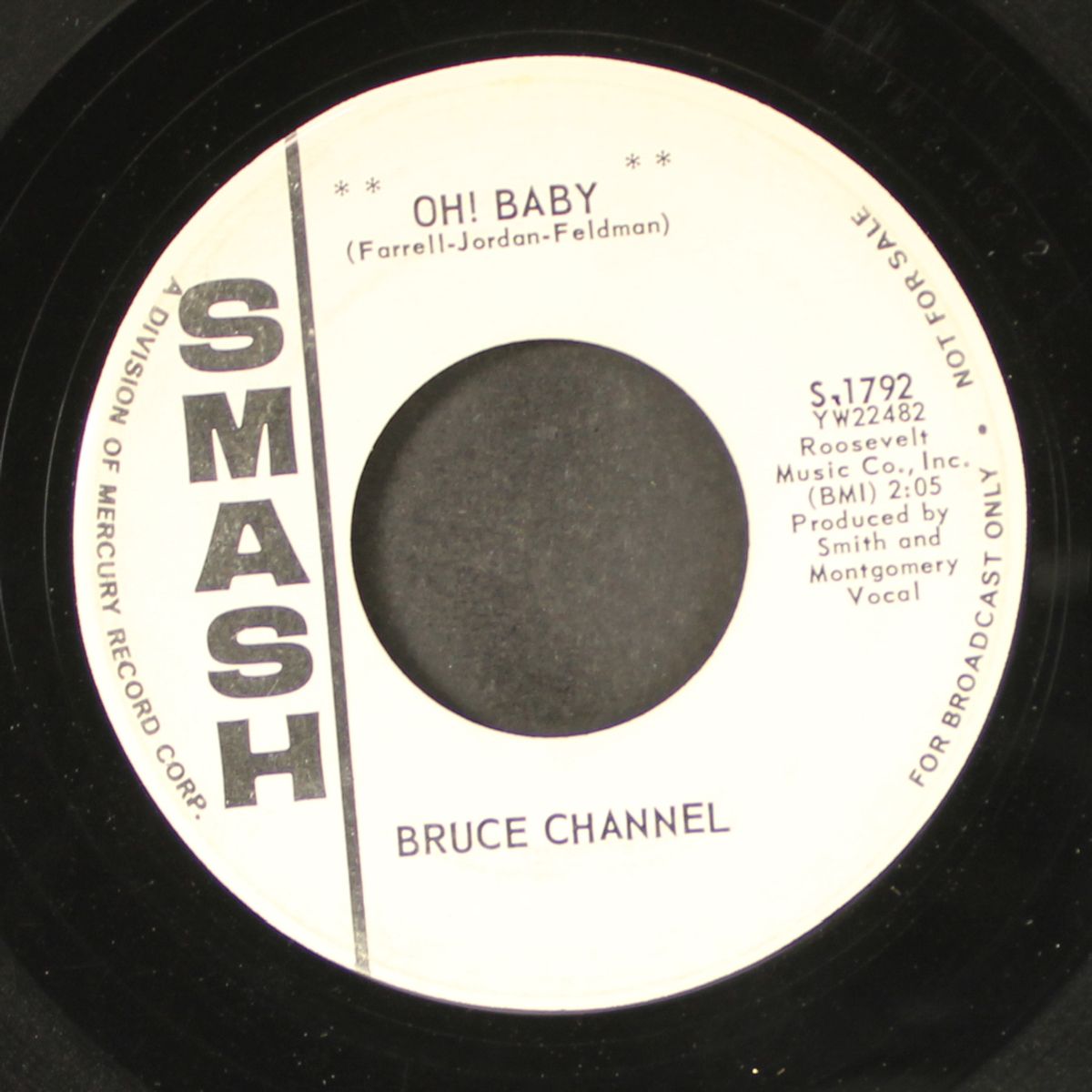 oh! baby by BRUCE CHANNEL