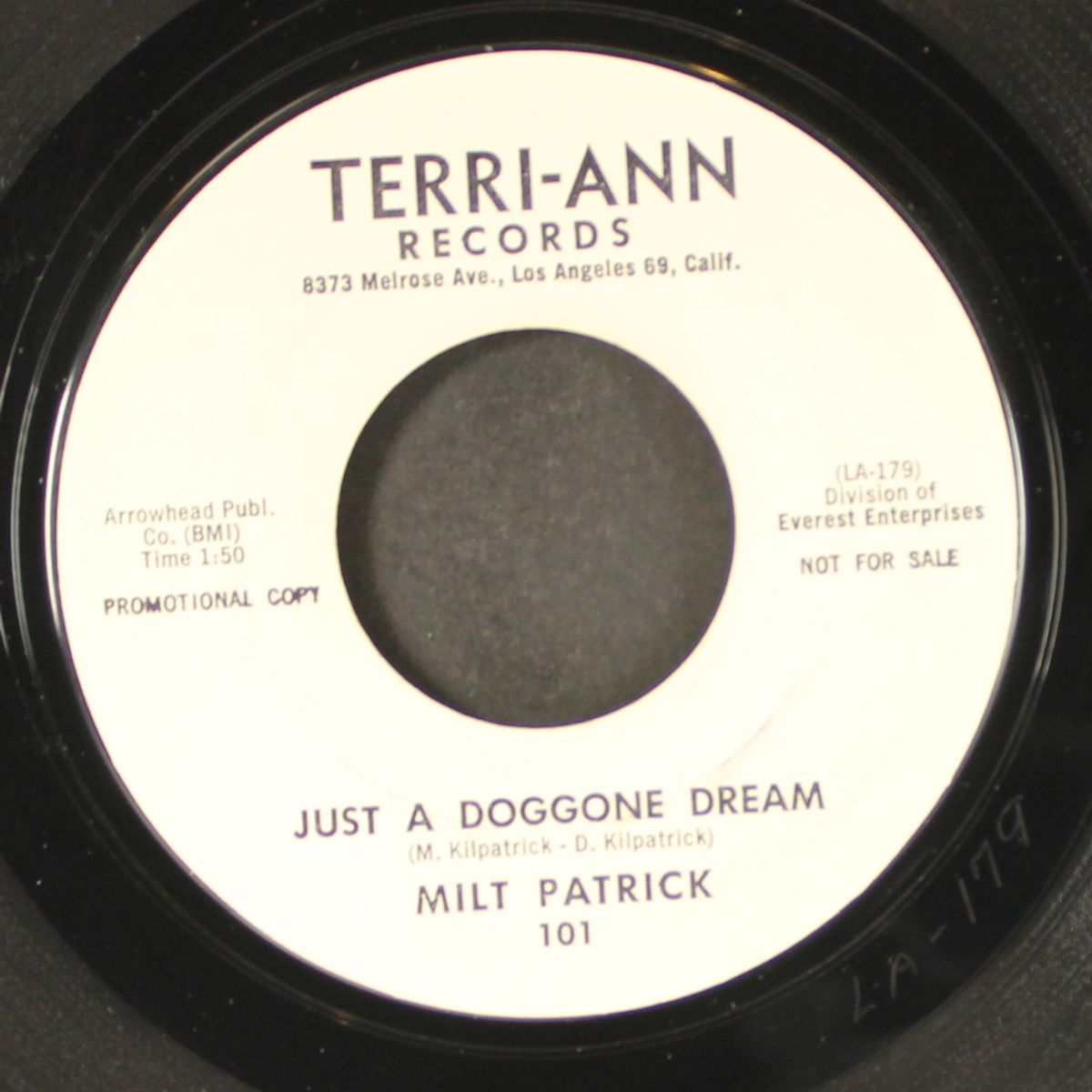 merry twistmas / just a doggone dream by MILT PATRICK