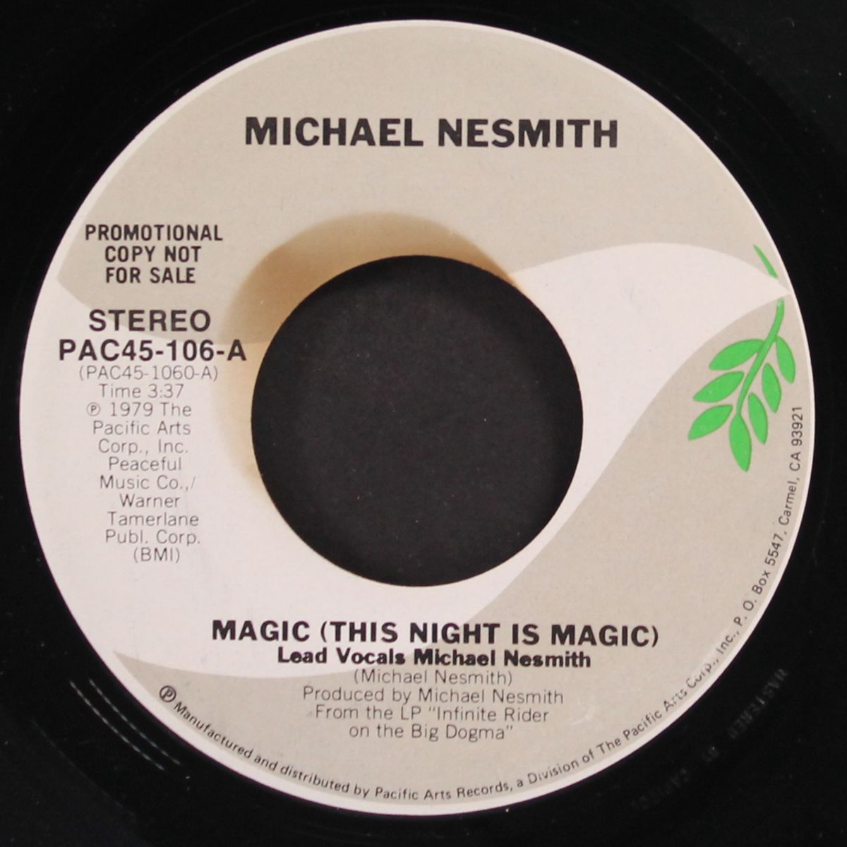 magic (this night is magic) by MICHAEL NESMITH