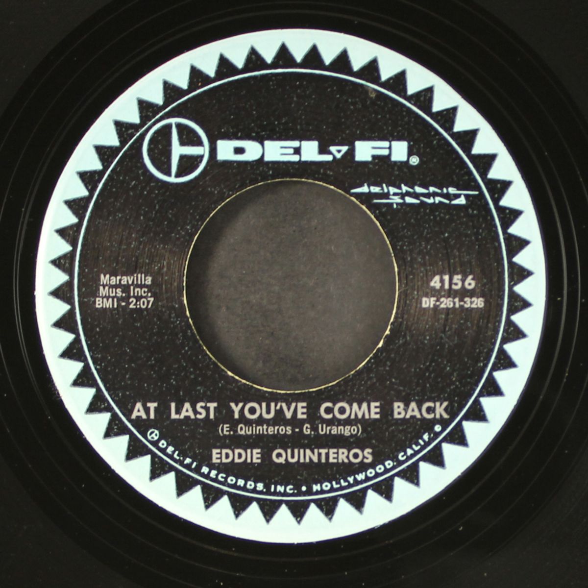 pretty baby i love you / at last you've come back by EDDIE QUINTEROS