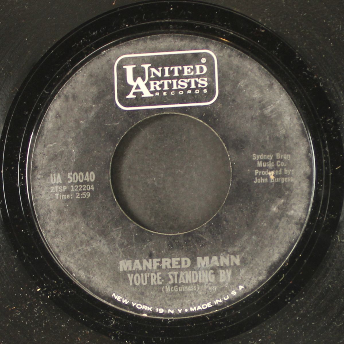 pretty flamingo / you're standing by by MANFRED MANN