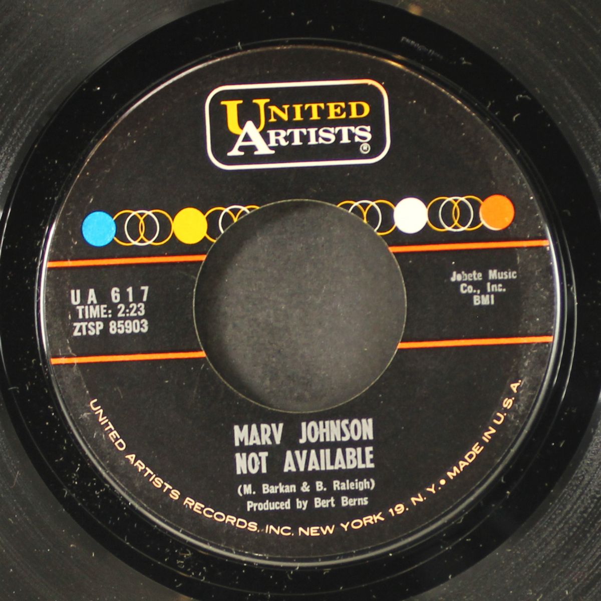 come on and stop / not available by MARV JOHNSON