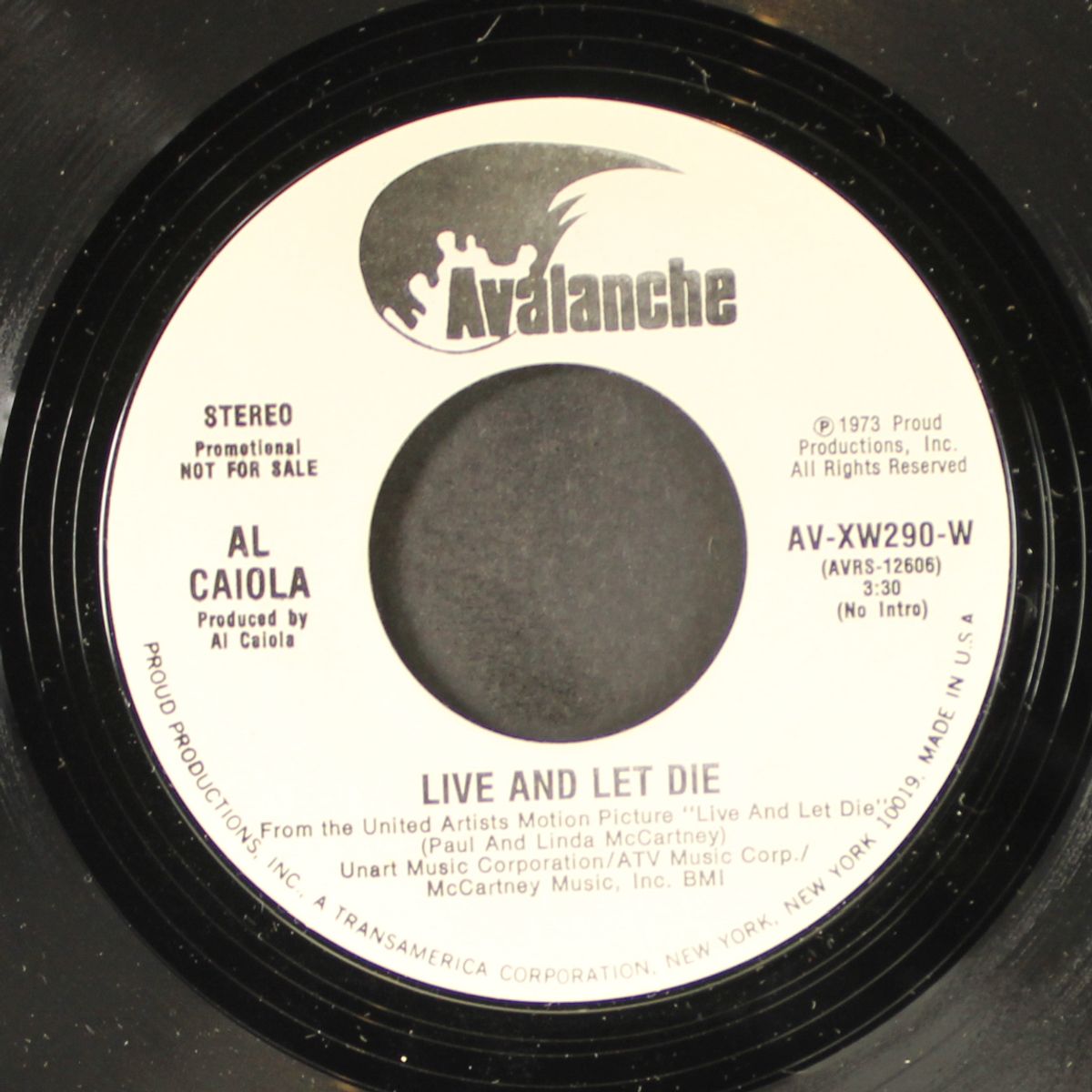 live and let die by AL CAIOLA