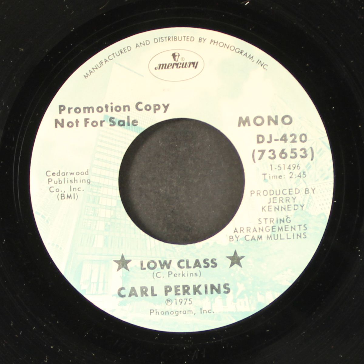 low class by CARL PERKINS