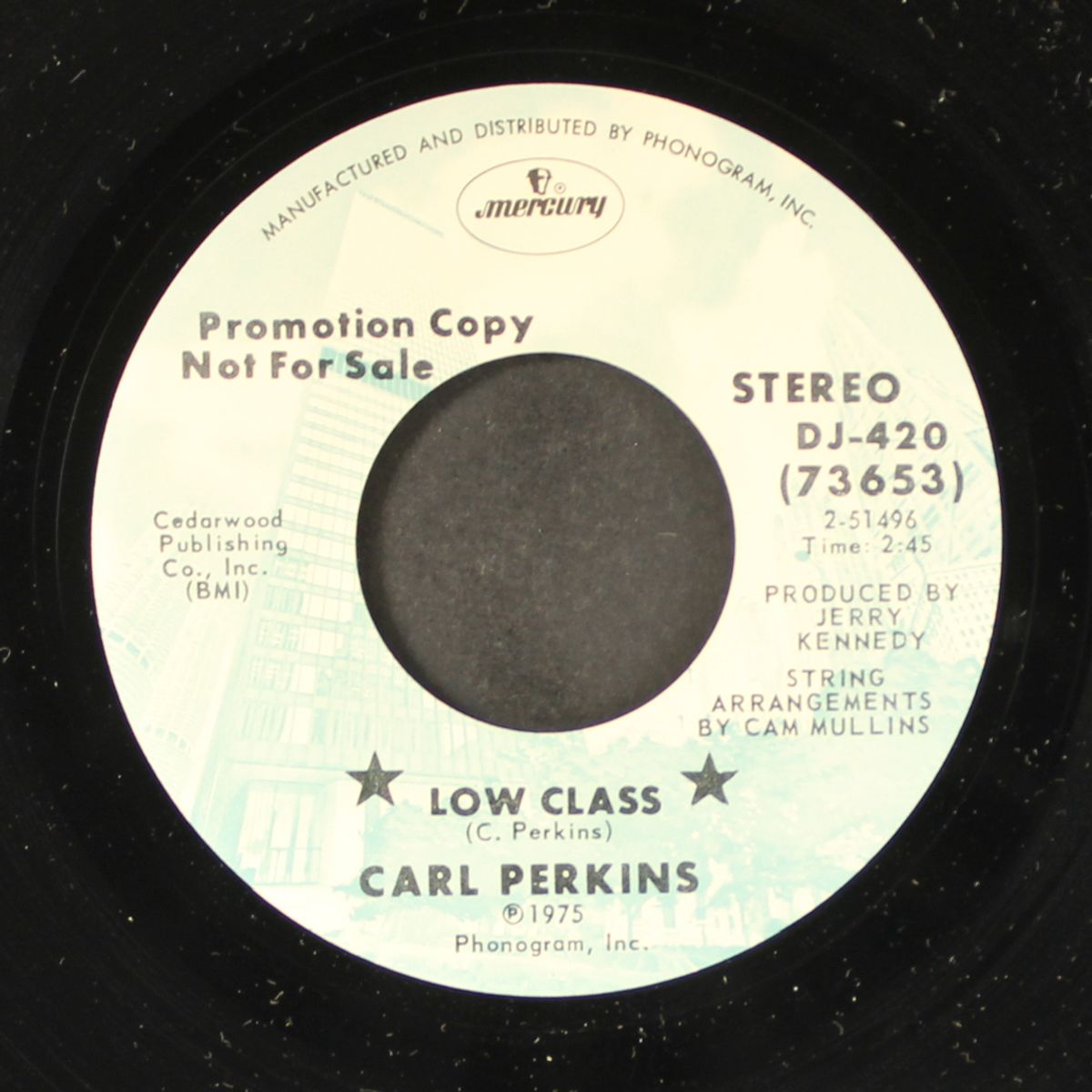 low class by CARL PERKINS