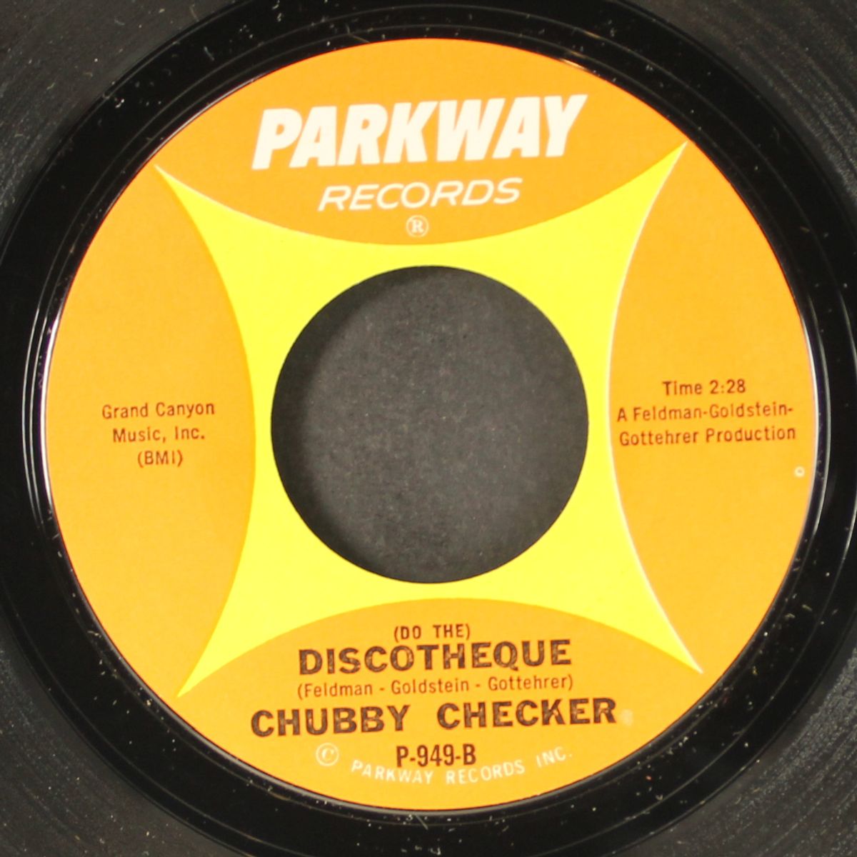 discotheque / do the freddie by CHUBBY CHECKER