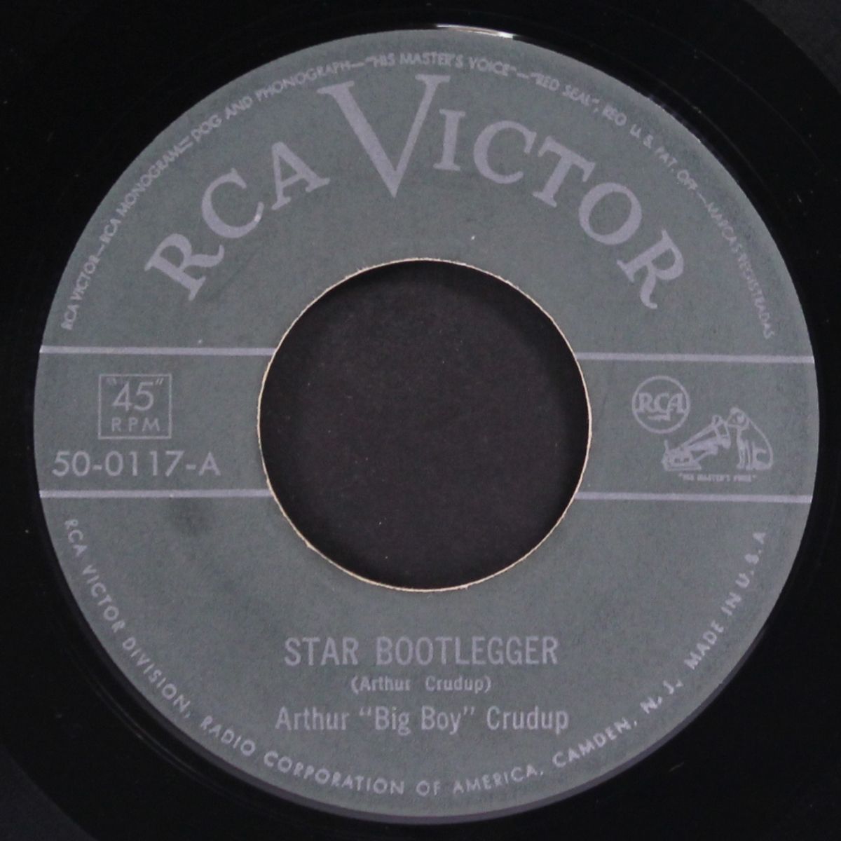 nobody wants me / star bootlegger by ARTHUR 'BIG BOY' CRUDUP
