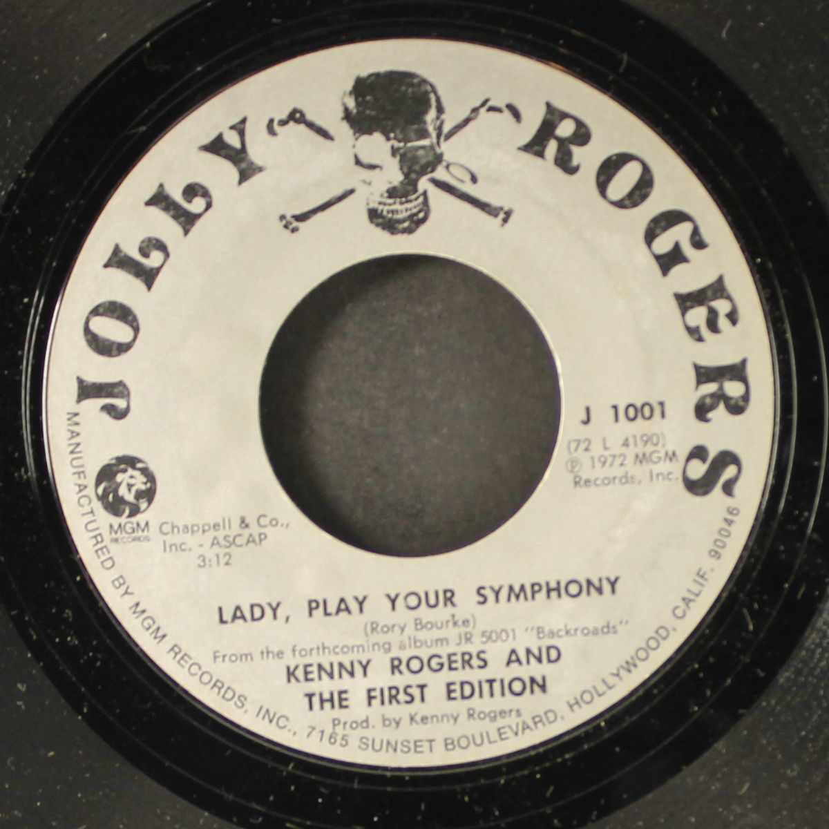 lady play your symphony / there's an old man in our town by KENNY ROGERS & FIRST EDITION