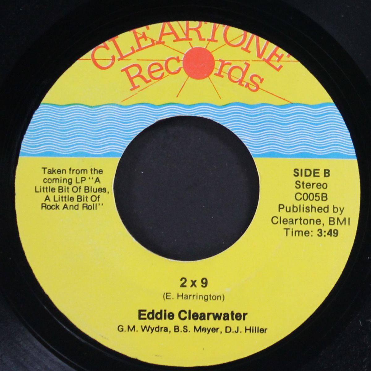a little bit of blues, a little bit of rock and roll / 2x9 by EDDIE CLEARWATER