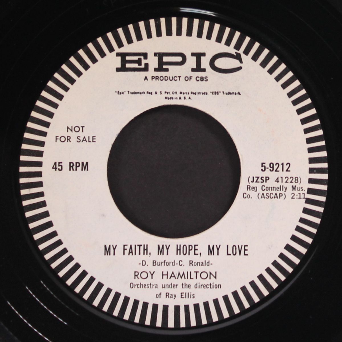my faith my hope my love / so long by ROY HAMILTON