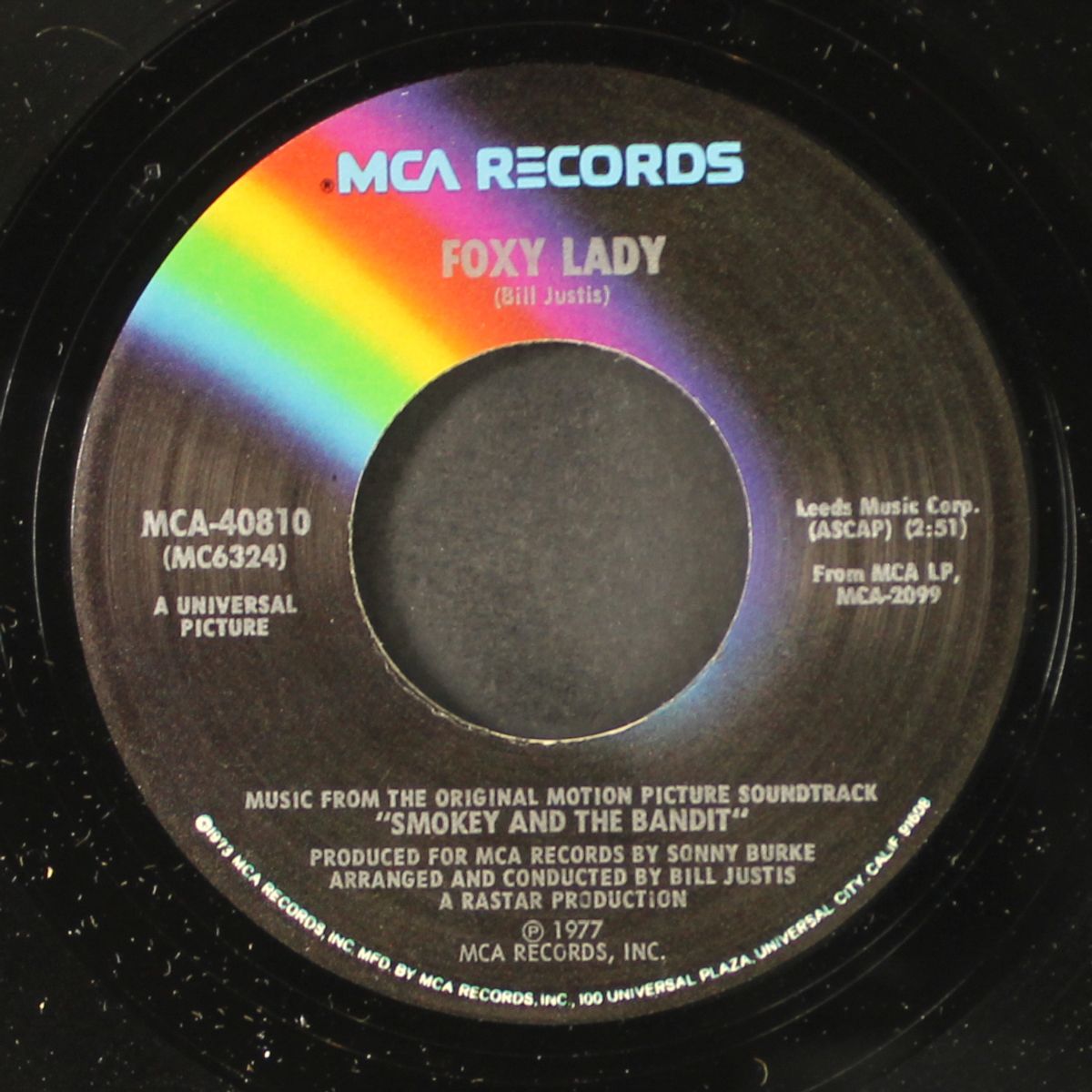 orange blossom special / foxy lady by BILL JUSTIS