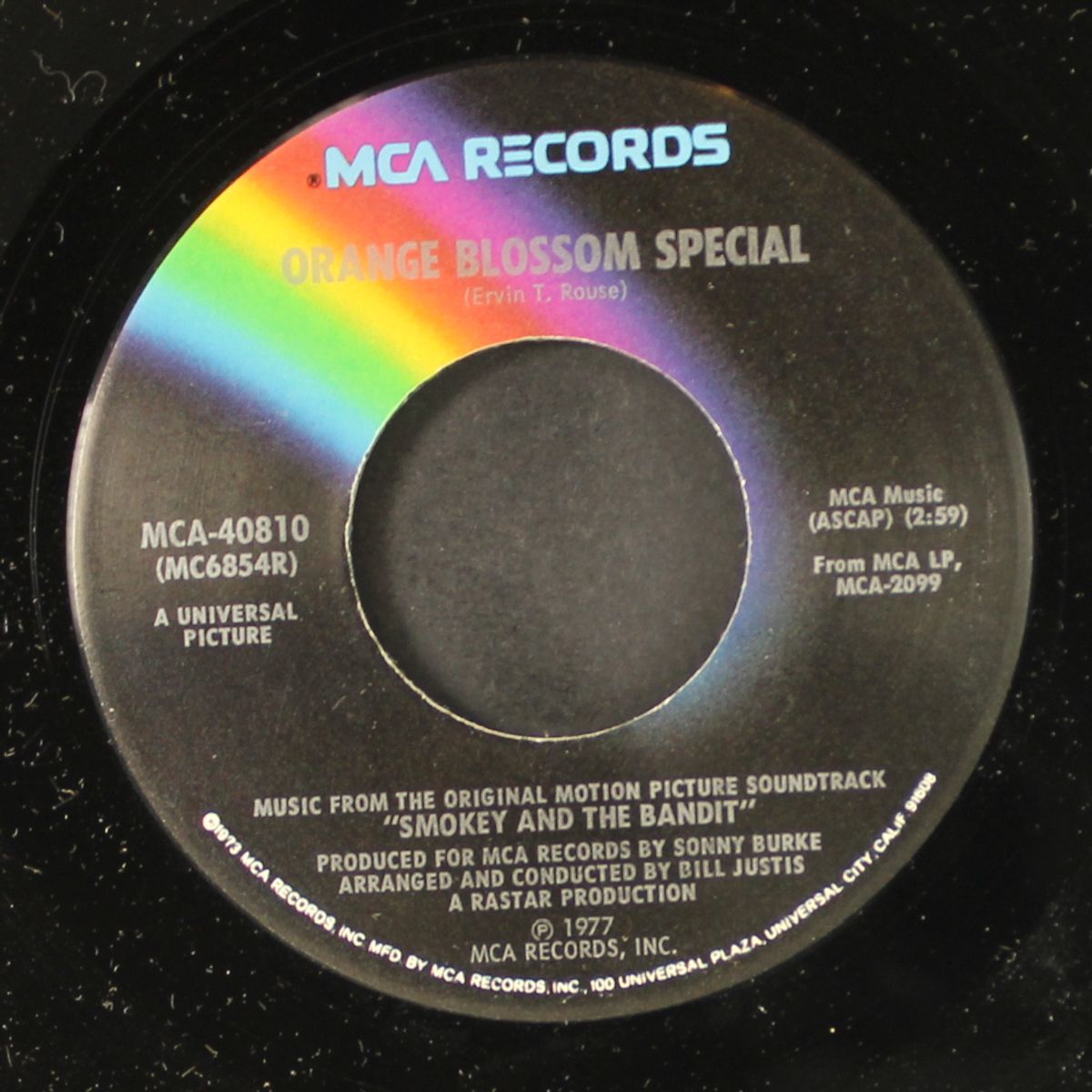 orange blossom special / foxy lady by BILL JUSTIS