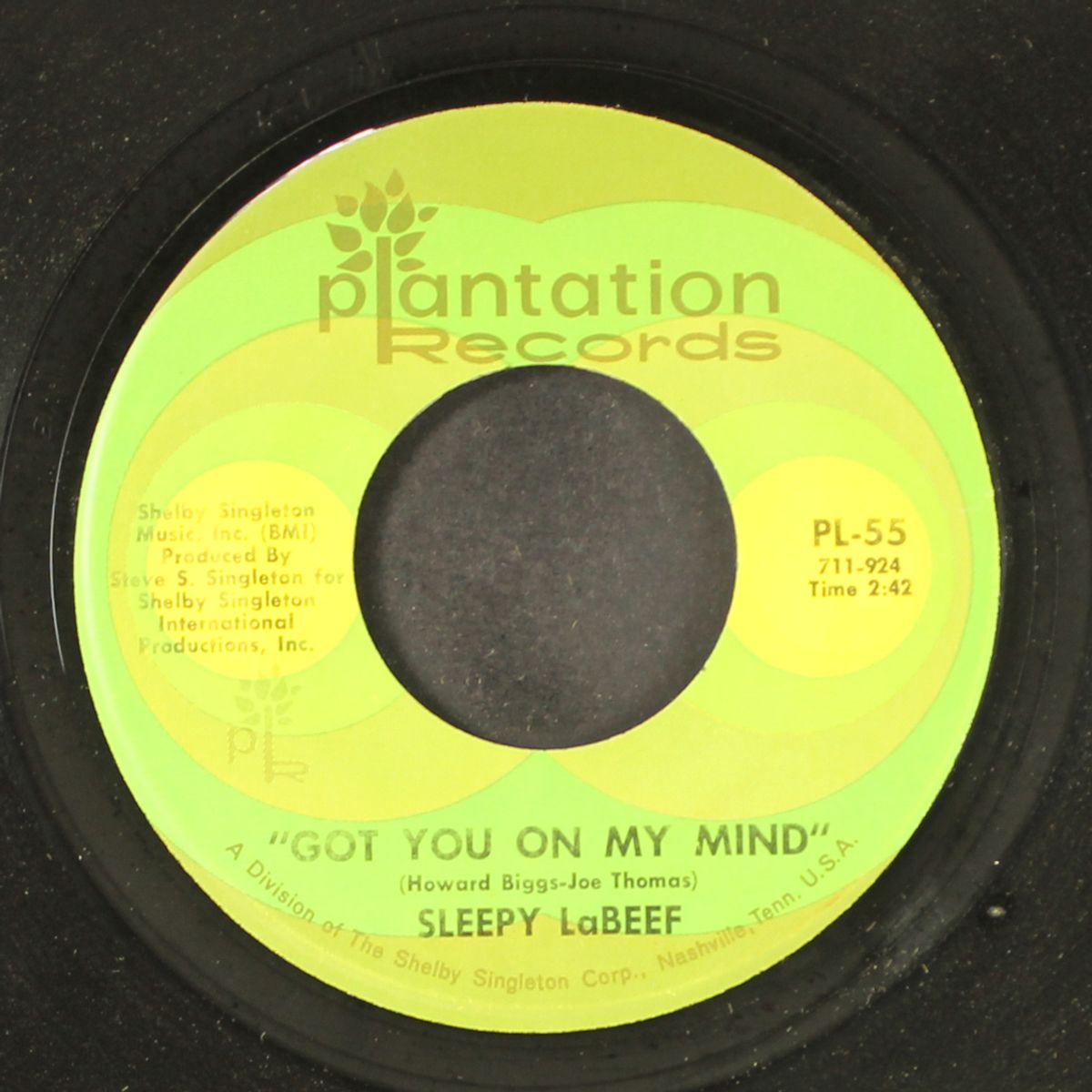 got you on my mind / too much monkey business by SLEEPY LABEEF