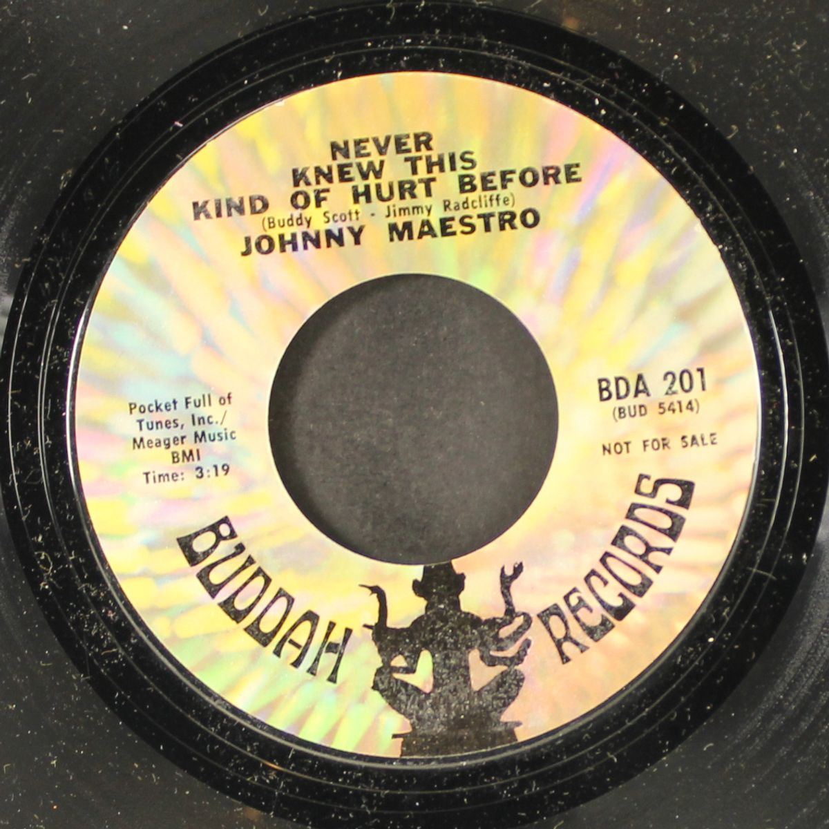 the rain came / never knew this kind of hurt before by JOHNNY MAESTRO