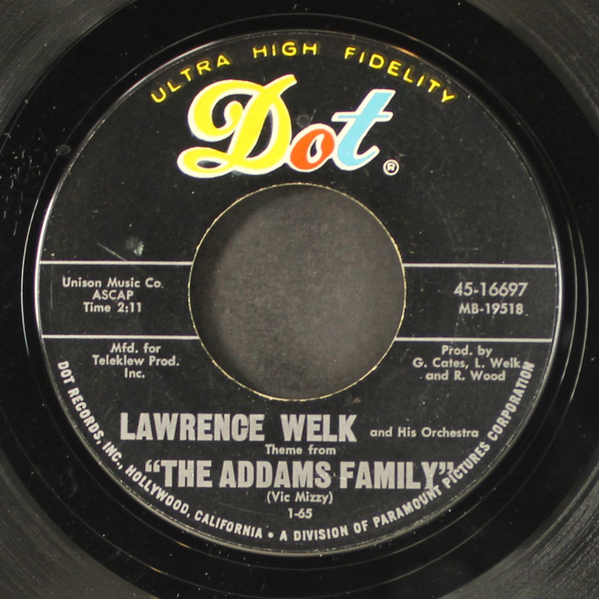 the addams family / apples and bananas by LAWRENCE WELK